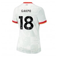 Maglie da calcio Liverpool Cody Gakpo #18 Terza Maglia Femminile 2024-25 Manica Corta